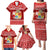 Personalized Tonga Christmas Family Matching Puletasi Dress and Hawaiian Shirt Kilisimasi Fiefia Santas Coat Of Arms LT05 - Polynesian Pride