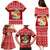 Personalized Tonga Christmas Family Matching Puletasi Dress and Hawaiian Shirt Kilisimasi Fiefia Santas Coat Of Arms LT05 - Polynesian Pride