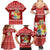 Personalized Tonga Christmas Family Matching Summer Maxi Dress and Hawaiian Shirt Kilisimasi Fiefia Santas Coat Of Arms LT05 - Polynesian Pride