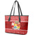 Tonga Christmas Leather Tote Bag Kilisimasi Fiefia Santas Coat Of Arms LT05 - Polynesian Pride