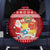 Tonga Christmas Spare Tire Cover Kilisimasi Fiefia Santas Coat Of Arms LT05 - Polynesian Pride