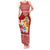 Personalized Tonga Christmas Tank Maxi Dress Kilisimasi Fiefia Santas Coat Of Arms LT05 Women Red - Polynesian Pride