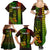 Personalized Hawaii Hauoli Makahiki Hou Family Matching Summer Maxi Dress and Hawaiian Shirt Lono Hawaiian God Kakau Polynesian Tribal Reggae LT05 - Polynesian Pride