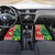 Custom Tonga XIII And Australia Kangaroos Car Mats Mate Maa Tongan Ngatu With Aboriginal