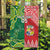 Custom Tonga XIII And Australia Kangaroos Garden Flag Mate Maa Tongan Ngatu With Aboriginal