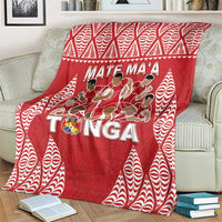 Tonga Rugby Blanket Tonga Mate Ma'a Take The Lead LT05 - Polynesian Pride