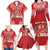 Custom Tonga Rugby Family Matching Long Sleeve Bodycon Dress and Hawaiian Shirt Tonga Mate Ma'a Take The Lead