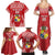 Custom Tonga Rugby Family Matching Summer Maxi Dress and Hawaiian Shirt Tonga Mate Ma'a Take The Lead