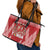 Tonga Rugby Leather Tote Bag Tonga Mate Ma'a Take The Lead