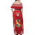 Custom Tonga Rugby Off Shoulder Maxi Dress Tonga Mate Ma'a Take The Lead