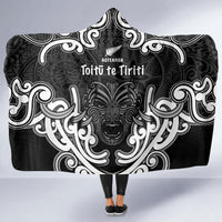 Aotearoa Hooded Blanket Toitu Te Tiriti O Waitangi LT05 - Polynesian Pride