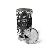 Personalised Aotearoa Tumbler Cup Toitu Te Tiriti O Waitangi LT05 - Polynesian Pride