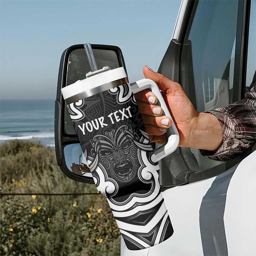 Personalised Aotearoa Tumbler With Handle Toitu Te Tiriti O Waitangi LT05 - Polynesian Pride