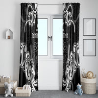 Aotearoa Window Curtain Toitu Te Tiriti O Waitangi LT05 - Polynesian Pride