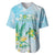 Personalised 2025 Aloha Hawaii Baseball Jersey Tropical Flowers And Honu