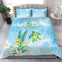 2025 Aloha Hawaii Bedding Set Tropical Flowers And Honu LT05 - Polynesian Pride
