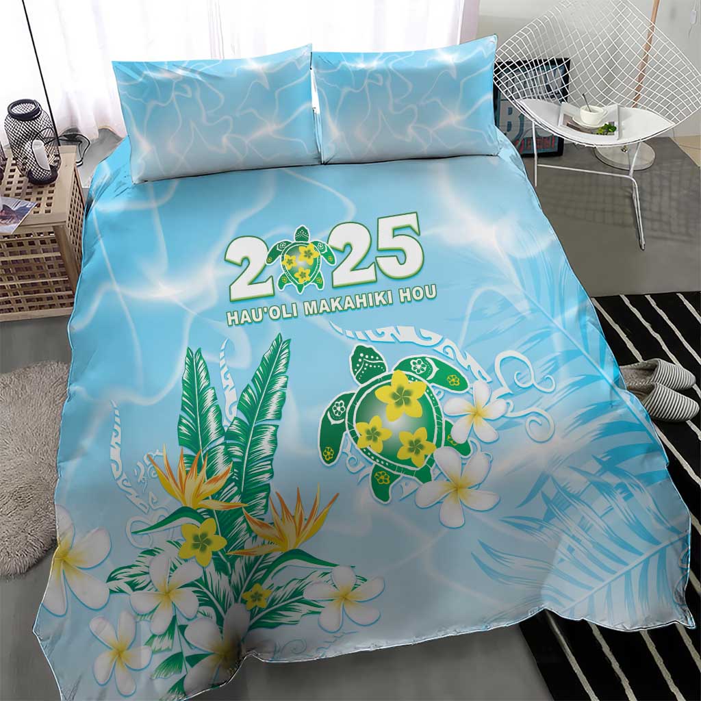 2025 Aloha Hawaii Bedding Set Tropical Flowers And Honu LT05 - Polynesian Pride
