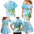 Personalised 2025 Aloha Hawaii Family Matching Mermaid Dress and Hawaiian Shirt Tropical Flowers And Honu