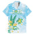 Personalised 2025 Aloha Hawaii Family Matching Mermaid Dress and Hawaiian Shirt Tropical Flowers And Honu