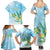 Personalised 2025 Aloha Hawaii Family Matching Summer Maxi Dress and Hawaiian Shirt Tropical Flowers And Honu