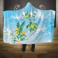 2025 Aloha Hawaii Hooded Blanket Tropical Flowers And Honu LT05 - Polynesian Pride