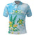 Personalised 2025 Aloha Hawaii Polo Shirt Tropical Flowers And Honu