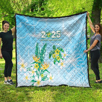 2025 Aloha Hawaii Quilt Tropical Flowers And Honu LT05 - Polynesian Pride