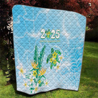 2025 Aloha Hawaii Quilt Tropical Flowers And Honu LT05 - Polynesian Pride