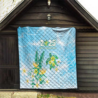2025 Aloha Hawaii Quilt Tropical Flowers And Honu LT05 - Polynesian Pride