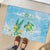 2025 Aloha Hawaii Rubber Doormat Tropical Flowers And Honu