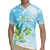 Personalised 2025 Aloha Hawaii Rugby Jersey Tropical Flowers And Honu