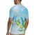 Personalised 2025 Aloha Hawaii Rugby Jersey Tropical Flowers And Honu