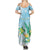 Personalised 2025 Aloha Hawaii Summer Maxi Dress Tropical Flowers And Honu