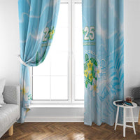 2025 Aloha Hawaii Window Curtain Tropical Flowers And Honu LT05 - Polynesian Pride