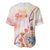 Happy Holi Festival Baseball Jersey Rangoli With Polynesian Pattern LT05 - Polynesian Pride