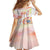 Happy Holi Festival Family Matching Off Shoulder Short Dress and Hawaiian Shirt Rangoli With Polynesian Pattern LT05 - Polynesian Pride