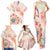 Happy Holi Festival Family Matching Tank Maxi Dress and Hawaiian Shirt Rangoli With Polynesian Pattern LT05 - Polynesian Pride