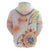 Happy Holi Festival Hoodie Rangoli With Polynesian Pattern LT05 - Polynesian Pride