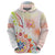 Happy Holi Festival Hoodie Rangoli With Polynesian Pattern LT05 - Polynesian Pride