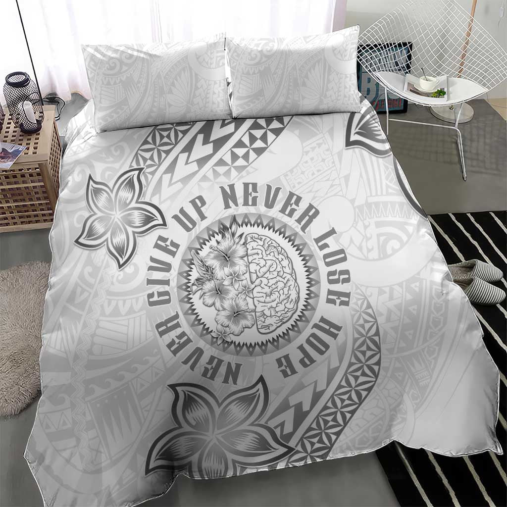 Brain Cancer Warrior Bedding Set Never Give Up LT05 - Polynesian Pride