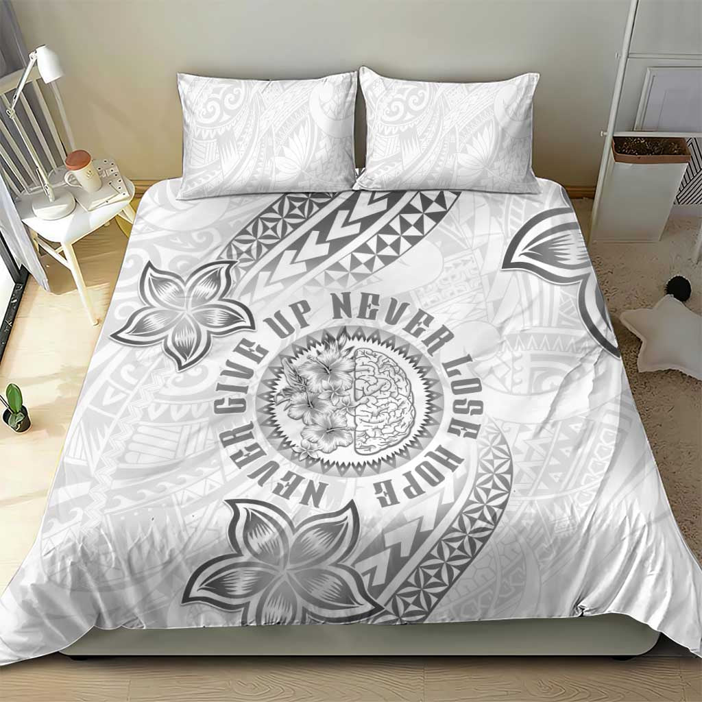 Brain Cancer Warrior Bedding Set Never Give Up LT05 - Polynesian Pride