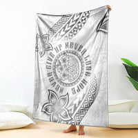 Brain Cancer Warrior Blanket Never Give Up LT05 - Polynesian Pride