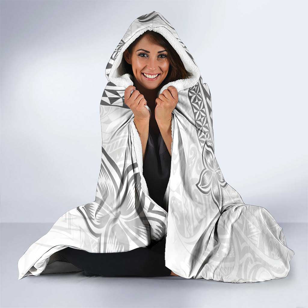 Brain Cancer Warrior Hooded Blanket Never Give Up LT05 - Polynesian Pride