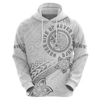 Brain Cancer Warrior Hoodie Never Give Up LT05 - Polynesian Pride