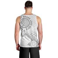 Brain Cancer Warrior Men Tank Top Never Give Up LT05 - Polynesian Pride
