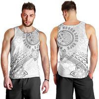 Brain Cancer Warrior Men Tank Top Never Give Up LT05 - Polynesian Pride