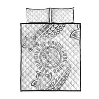 Brain Cancer Warrior Quilt Bed Set Never Give Up LT05 - Polynesian Pride