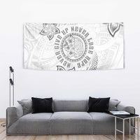 Brain Cancer Warrior Tapestry Never Give Up LT05 - Polynesian Pride