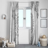 Brain Cancer Warrior Window Curtain Never Give Up LT05 - Polynesian Pride