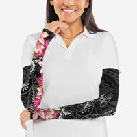 Black Polynesian Hammerhead Shark Tribal Pattern Arm Sleeves LT05 - Polynesian Pride